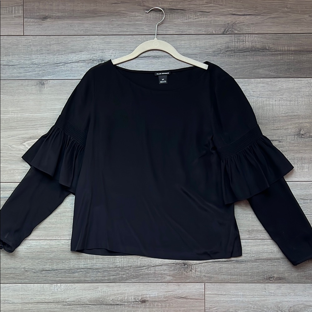 Elegant Black Women's Top